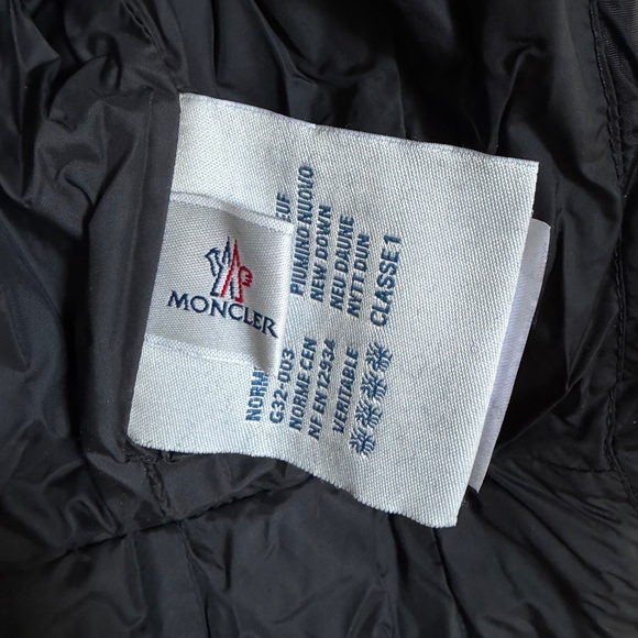 Moncler Double-Breasted Down Coat - Picture 3 of 4